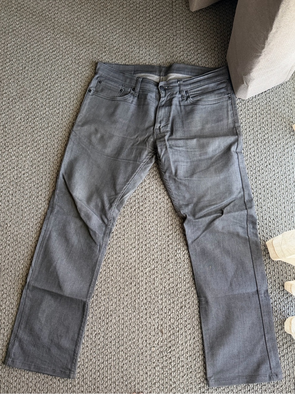 Levi's Men's Straight Gray Jeans